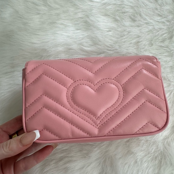 GUCCI pink super mini bag - Picture 2 of 12